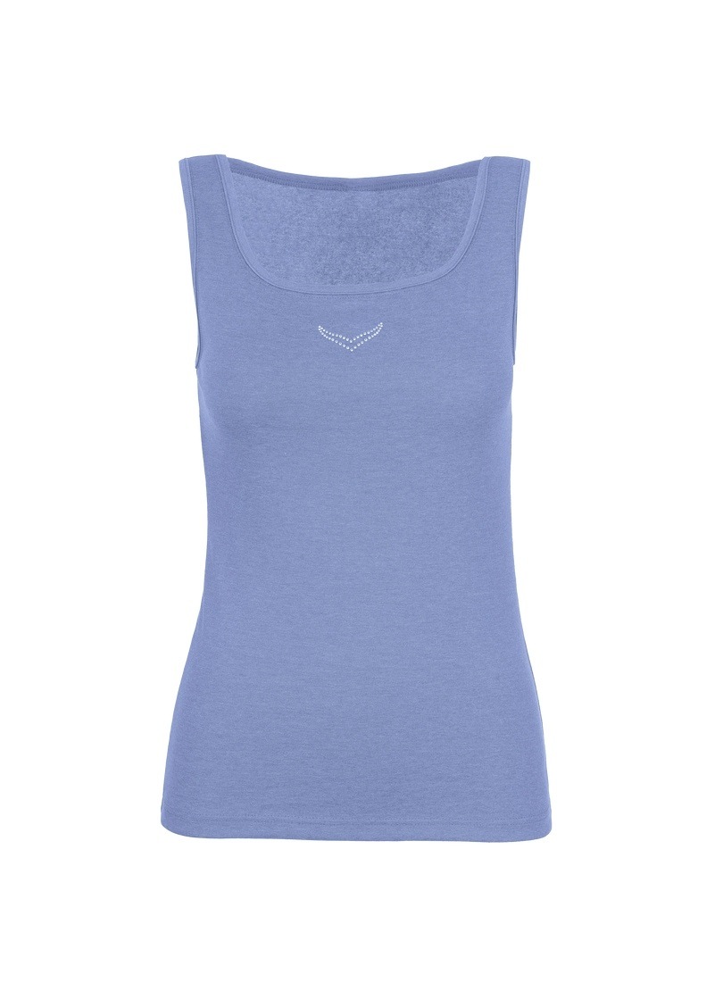 Trigema Tanktop »TRIGEMA Trägershirt mit Kristallsteinen«, (1 tlg.) Trigema Tanktop »TRIGEMA Trägershirt mit Kristallsteinen«, (1 tlg.) von Trigema