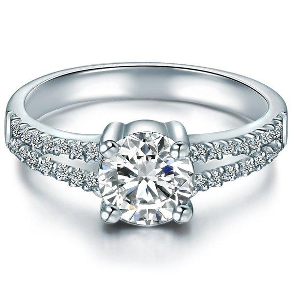 Ring Damen Silber 61 von Trilani