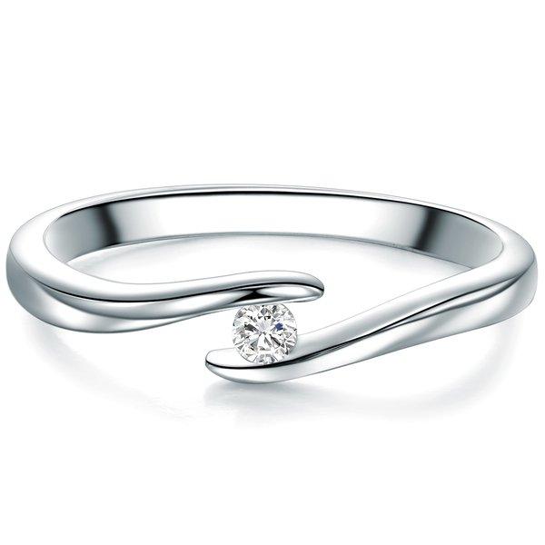 Ring Damen Silber 61 von Trilani