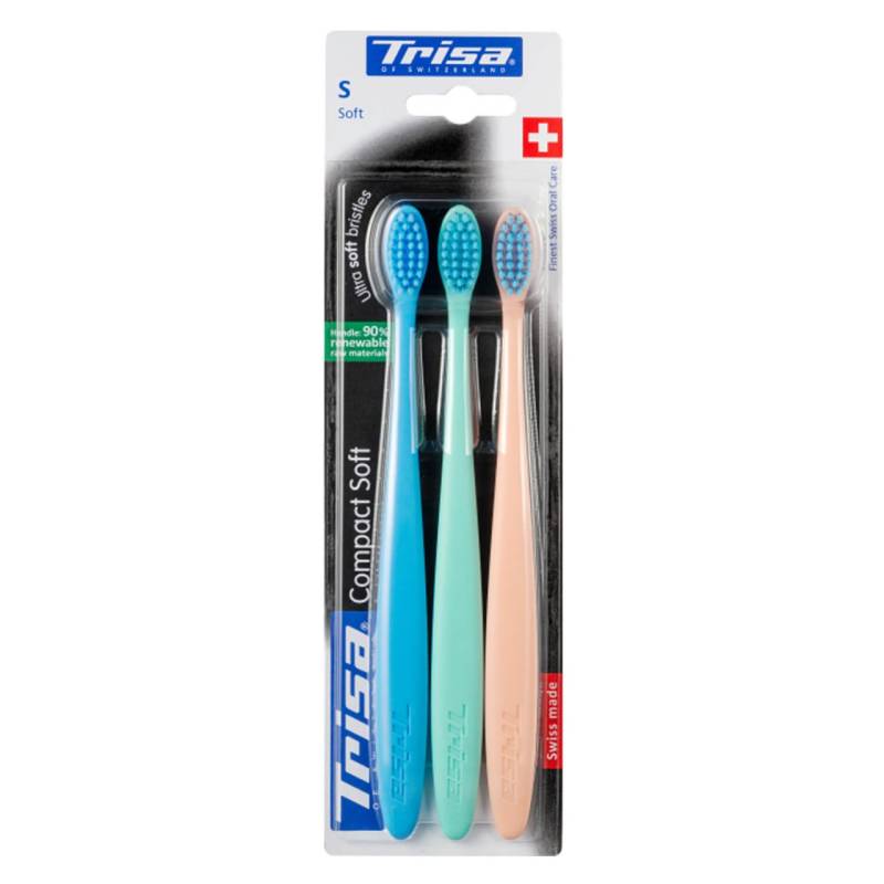 Trisa Oral Care - Compact Soft Trio von Trisa of Switzerland