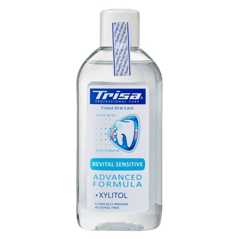 Trisa Oral Care - Mundspülung Revital Sensitive von Trisa of Switzerland