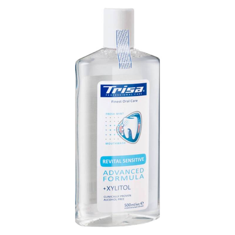 Trisa Oral Care - Mundspülung Revital Sensitive von Trisa of Switzerland