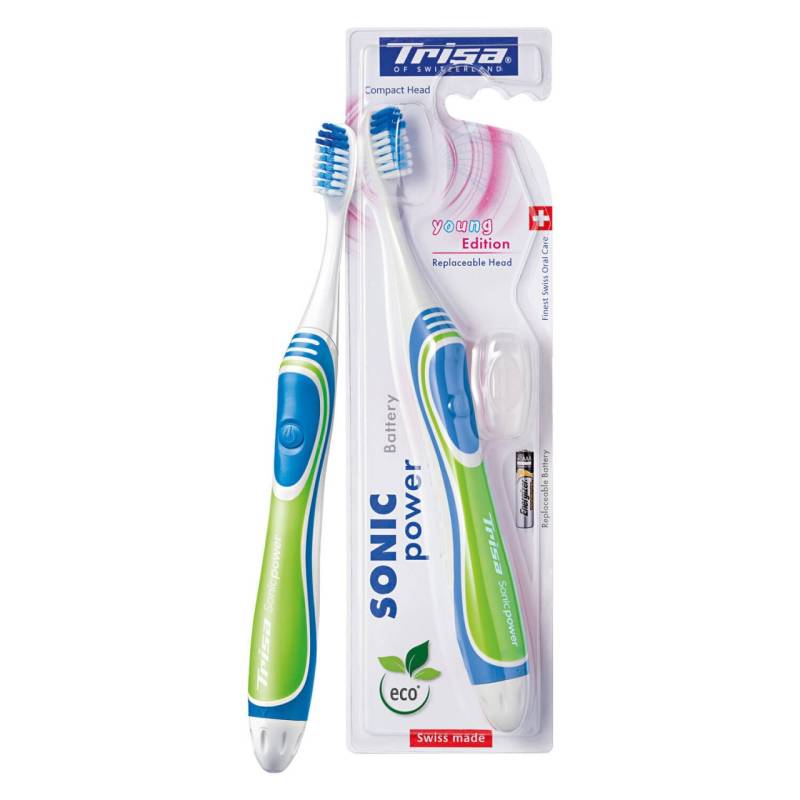 Trisa Oral Care - Sonic Power Battery Young Edition Compact Head von Trisa of Switzerland