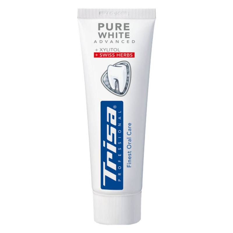 Trisa Oral Care - Zahnpasta Pure White Swiss Herbs von Trisa of Switzerland