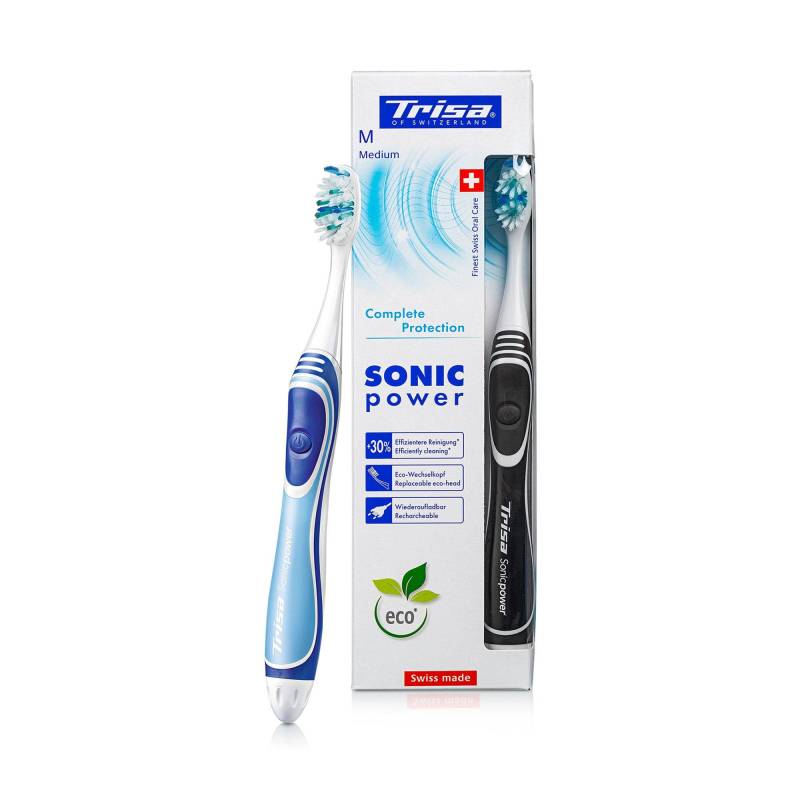 Zahnbürste Sonicpower Complete Protection Medium Akku , Zufallsauswahl Damen  1 pezzo von Trisa