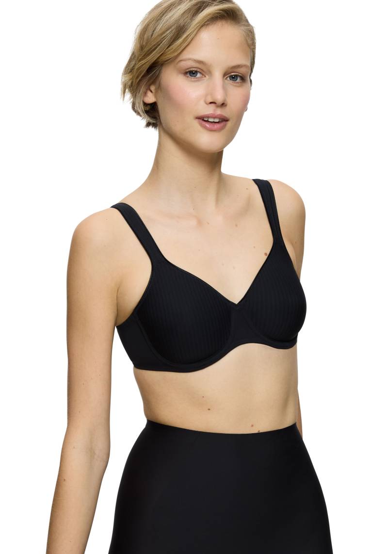 Triumph Bügel-BH »Modern Soft+Cotton W«, Cup B-F, mit dezentem Streifenmuster, Basic Dessous von Triumph