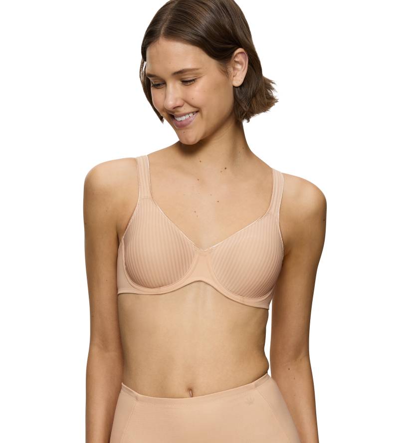 Triumph Bügel-BH »Modern Soft+Cotton W«, Cup B-F, mit dezentem Streifenmuster, Basic Dessous von Triumph