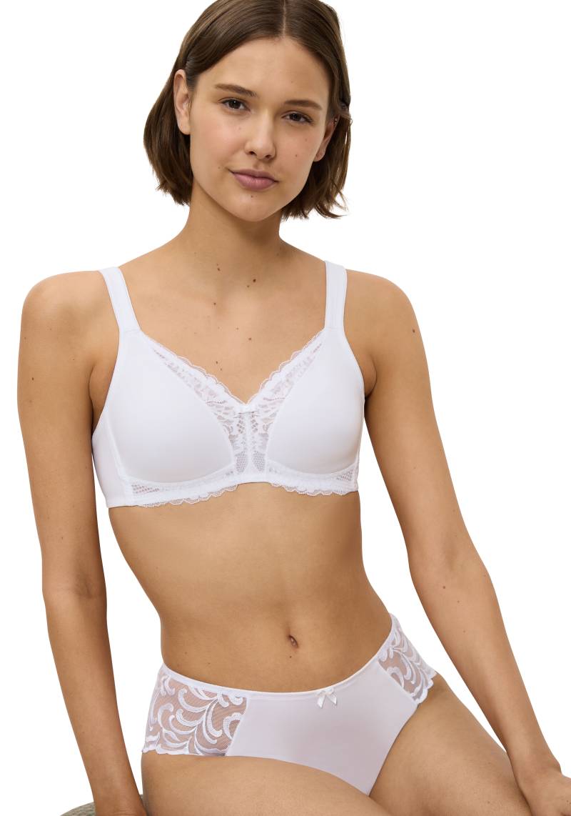 Triumph Bügelloser BH »Modern Lace+Cotton N«, Spitzeneinsätze von Triumph