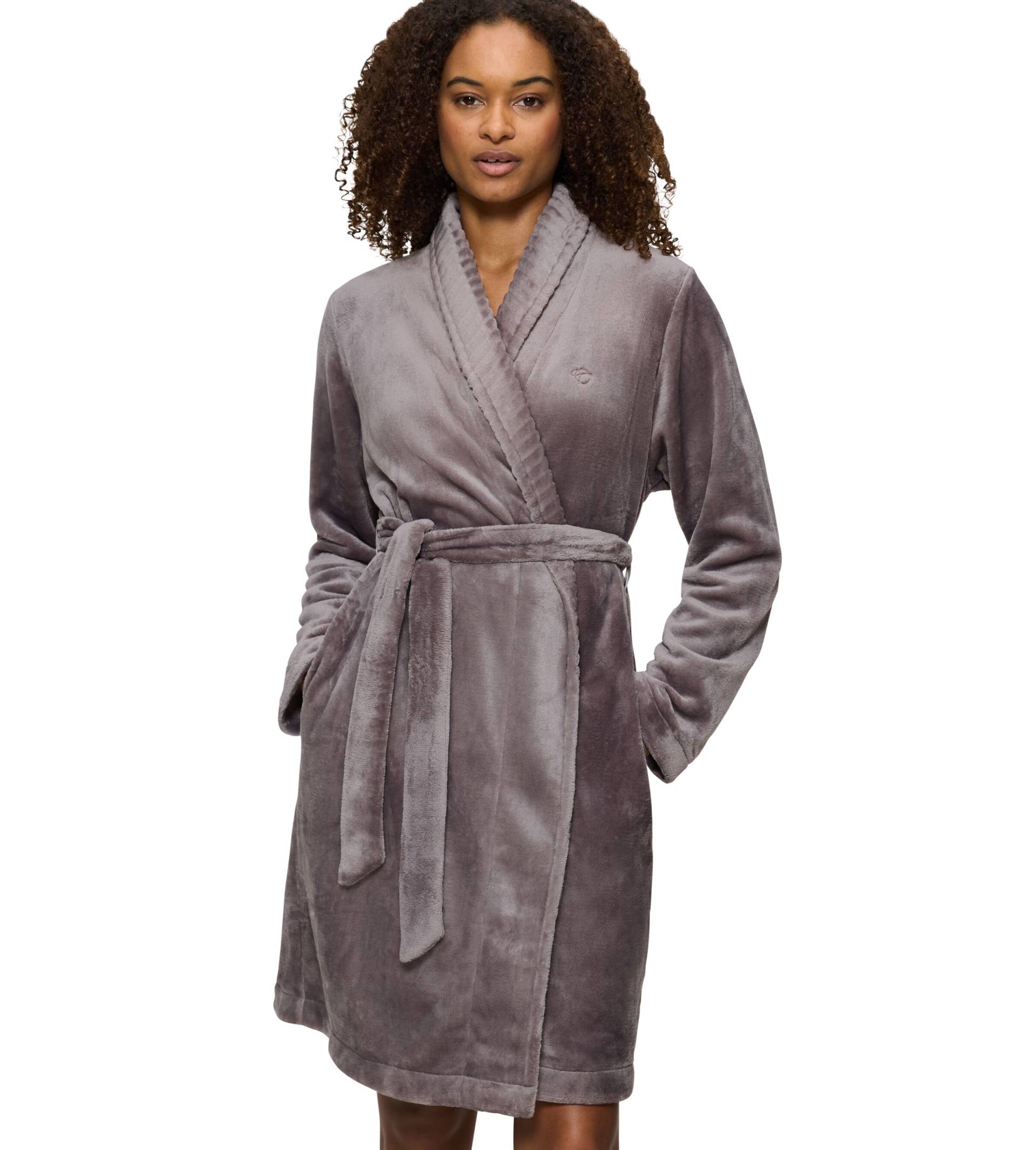 Triumph Morgenmantel »Robes Fleece Robe 01«, (2 St., 0Kann), warmer Morgenmantel von Triumph