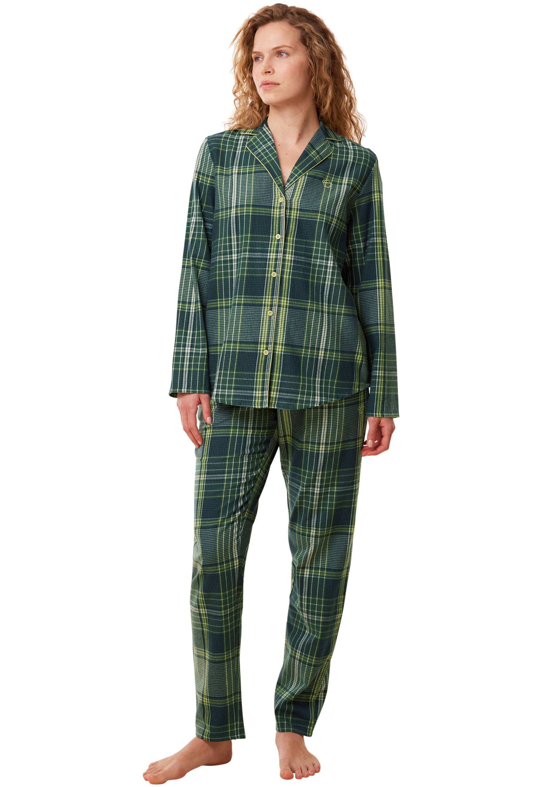 Triumph Pyjama »Boyfriend PW X Checks«, (Set, 2 tlg.), bequem und stilvoll von Triumph