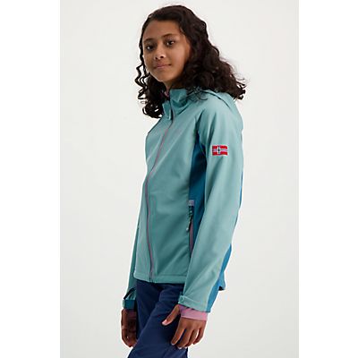 Kristiansand Mädchen Softshelljacke von Trollkids