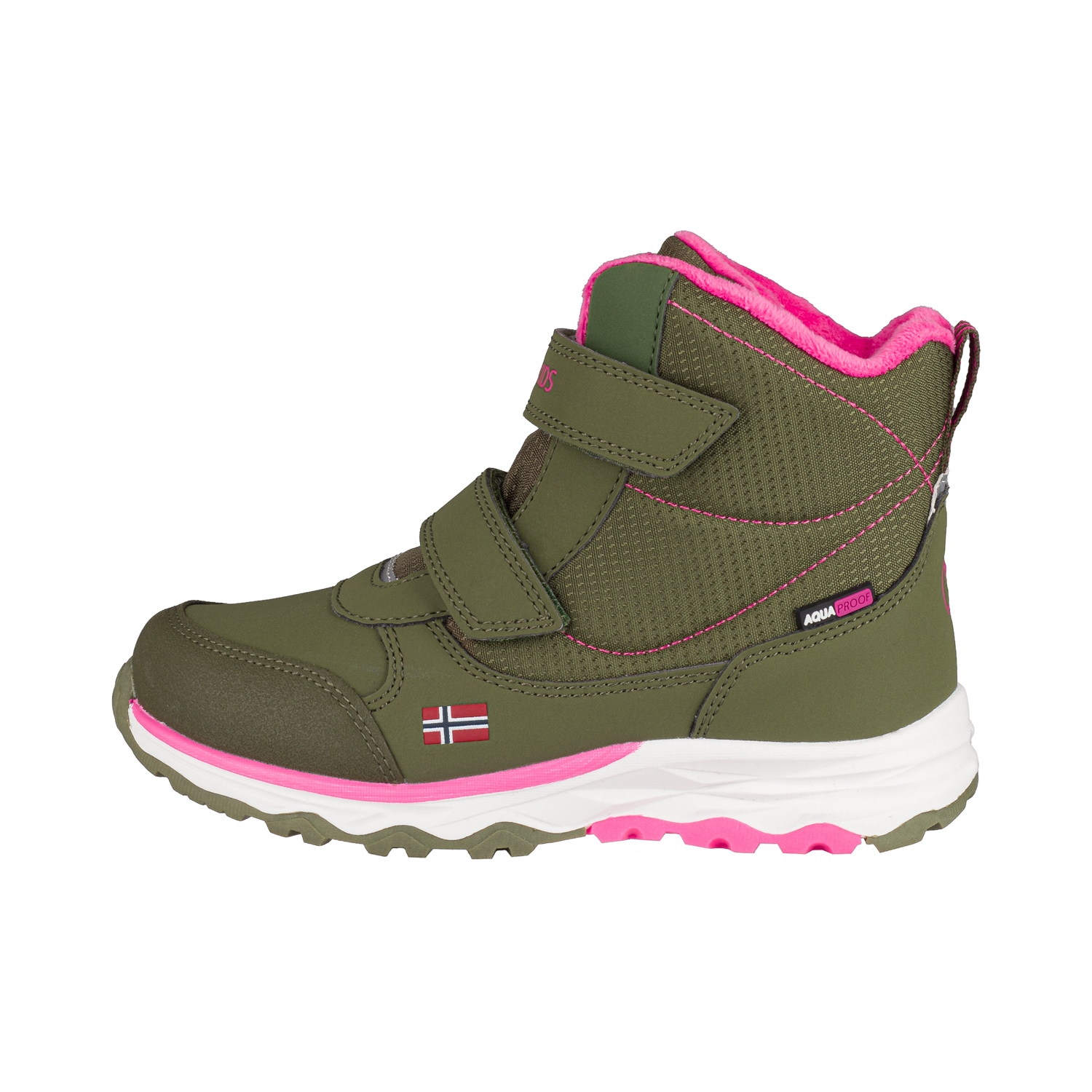 TROLLKIDS Winterstiefel »KIDS HAFJELL WINTER BOOTS«, wasserdicht, Klettverschluss, reflektierende Details von Trollkids