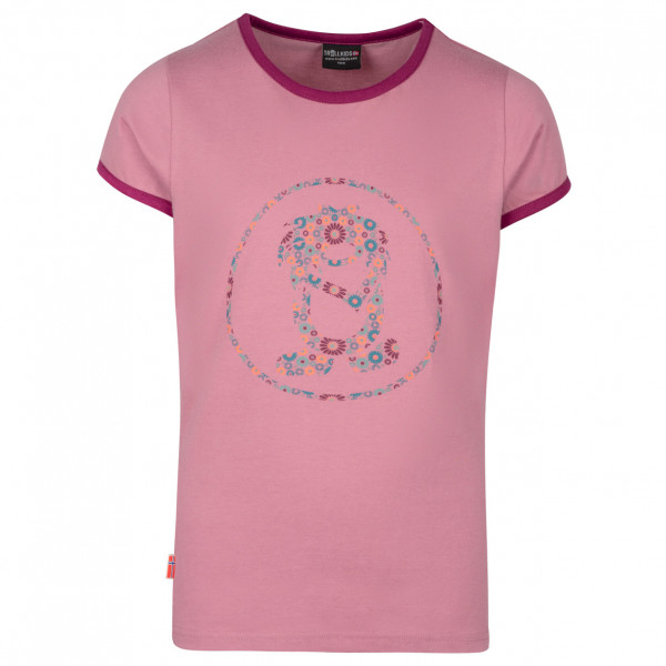 Trollkids - Girl's Flower Troll T - T-Shirt Gr 152 rosa von Trollkids