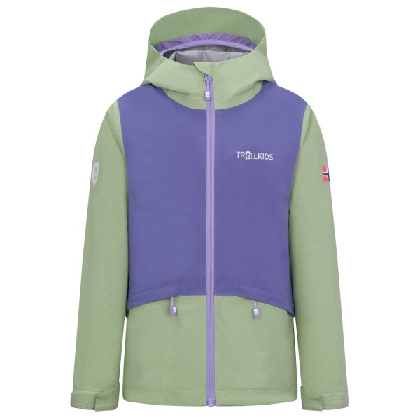 Trollkids - Girl's Gjende Jacket - Regenjacke Gr 176 lila von Trollkids