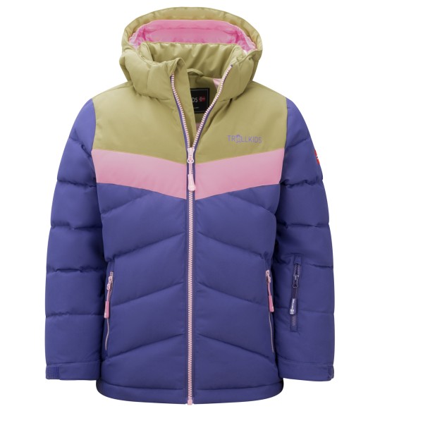 Trollkids - Girl's Gryllefjord Jacket - Winterjacke Gr 176 blau von Trollkids