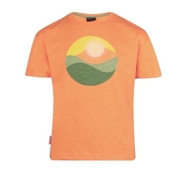 Trollkids - Girl's Halsafjord T-Shirt - T-Shirt Gr 104 orange von Trollkids