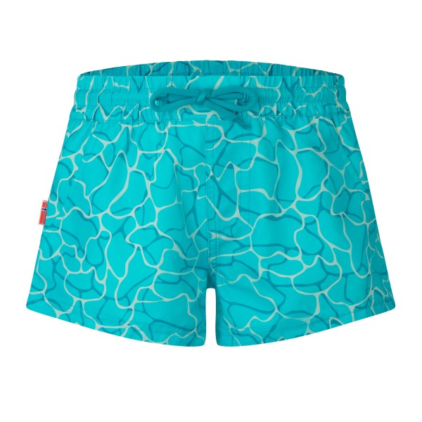 Trollkids - Girl's Haukland Shorts - Badehose Gr 92 türkis von Trollkids