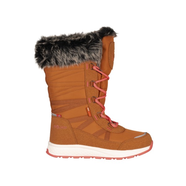 Trollkids - Girl's Hemsedal Winter Boots XT - Winterschuhe Gr 30 braun von Trollkids