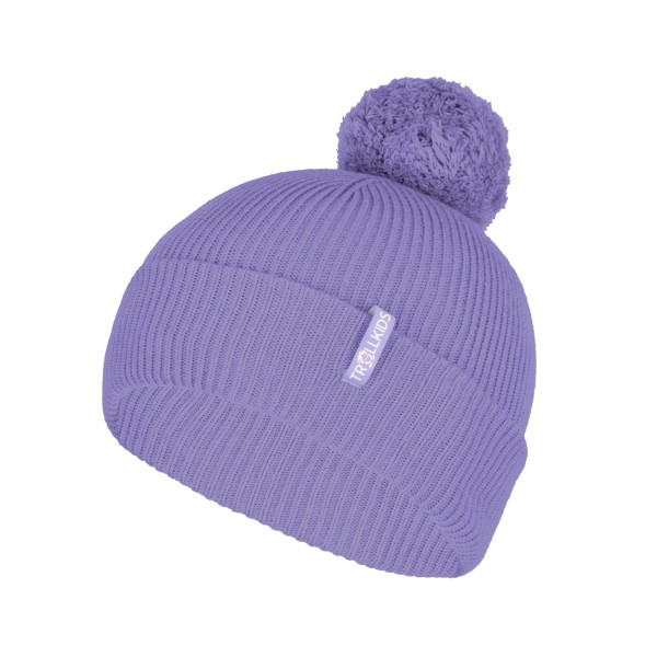 Trollkids - Girl's Holmenkollen Bobble Cap - Mütze Gr 48-52 cm - 2-5 Years;52-56 cm - 6-12 Years blau;lila;rosa von Trollkids