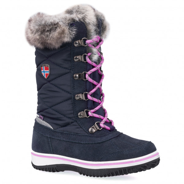 Trollkids - Girl's Holmenkollen Snow Boots - Winterschuhe Gr 33 blau von Trollkids