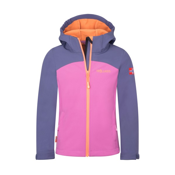 Trollkids - Girl's Kristiansand Jacket XT - Softshelljacke Gr 164 rosa von Trollkids