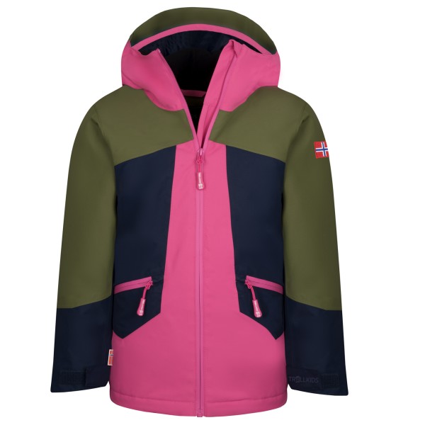 Trollkids - Girl's Rauland Jacket - Winterjacke Gr 104 bunt von Trollkids