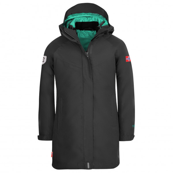 Trollkids - Girl's Senja 3in1 Coat - Mantel Gr 128 schwarz Trollkids - Girl's Senja 3in1 Coat - Mantel Gr 128 schwarz von Trollkids