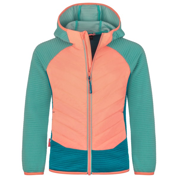 Trollkids - Girl's Sirdal Jacket - Fleecejacke Gr 116 türkis von Trollkids