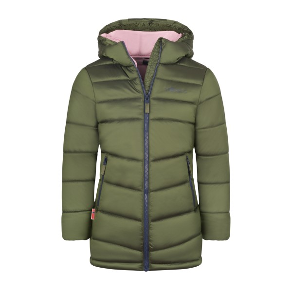 Trollkids - Girl's Trondheim Coat - Mantel Gr 98 oliv Trollkids - Girl's Trondheim Coat - Mantel Gr 98 oliv von Trollkids