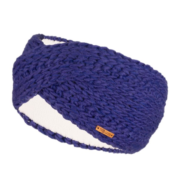 Trollkids - Girl's Winter Headband - Stirnband Gr 48-52 cm - 2-5 Years blau von Trollkids