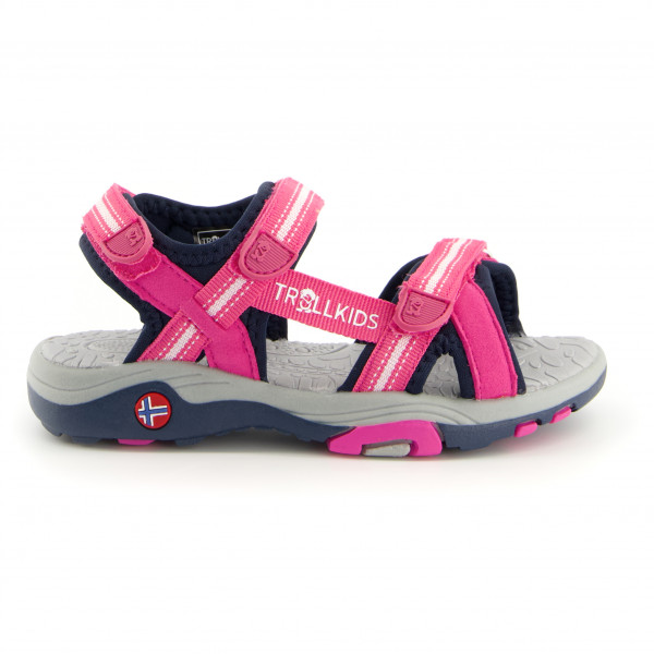 Trollkids - Girls Preikestolen Sandal - Sandalen Gr 30 rosa von Trollkids