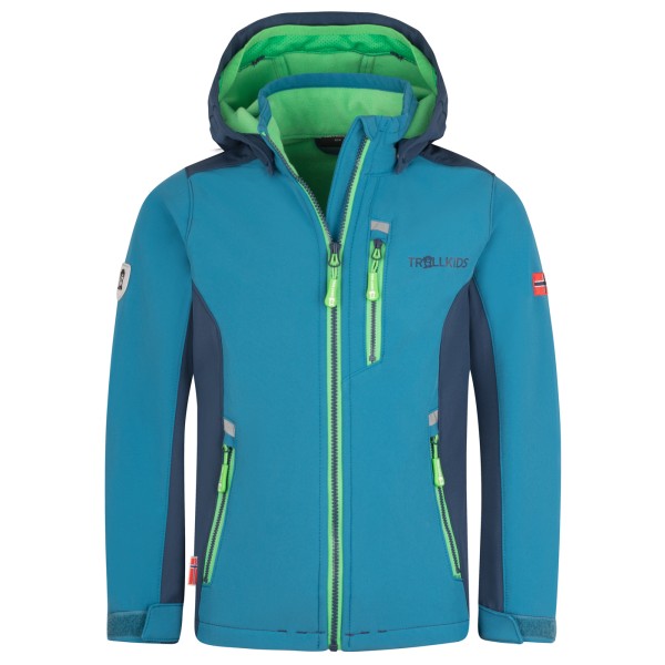 Trollkids - Kid's Balestrand Jacket - Softshelljacke Gr 176 blau von Trollkids