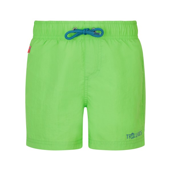 Trollkids - Kid's Balestrand Shorts - Badehose Gr 128 grün von Trollkids