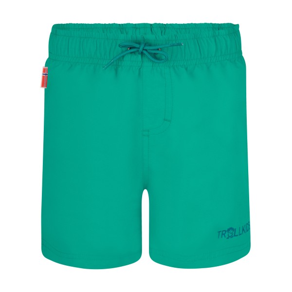 Trollkids - Kid's Balestrand Shorts - Badehose Gr 128 türkis von Trollkids