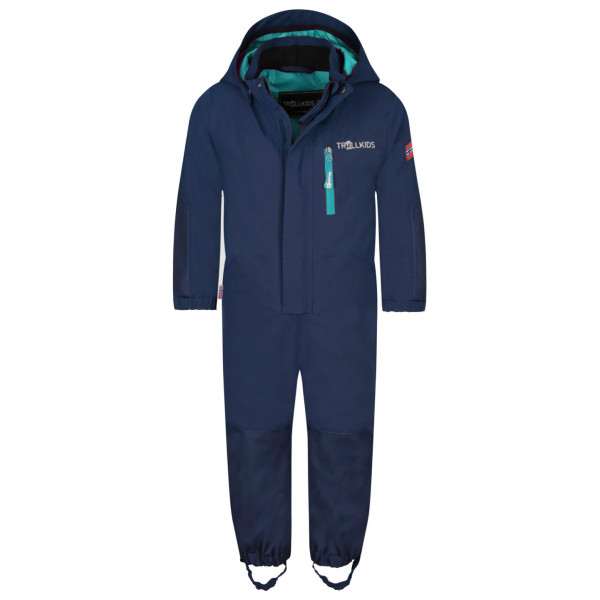 Trollkids - Kid's Bergen Overall - Overall Gr 92 blau von Trollkids