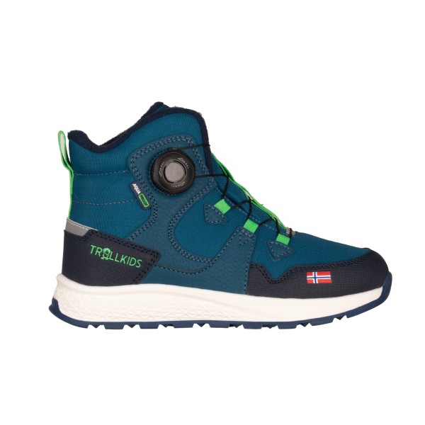 Trollkids - Kid's Bergen Winter Mid Cut - Winterschuhe Gr 29 blau von Trollkids