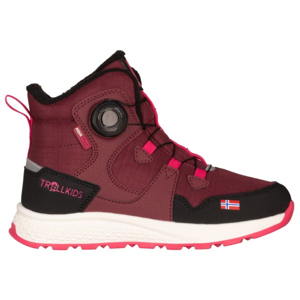 Trollkids - Kid's Bergen Winter Mid Cut - Winterschuhe Gr 39 rot von Trollkids