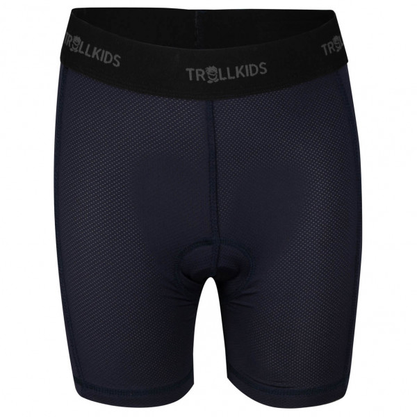 Trollkids - Kid's Bike Inner Pants - Shorts Gr 140 blau/schwarz von Trollkids