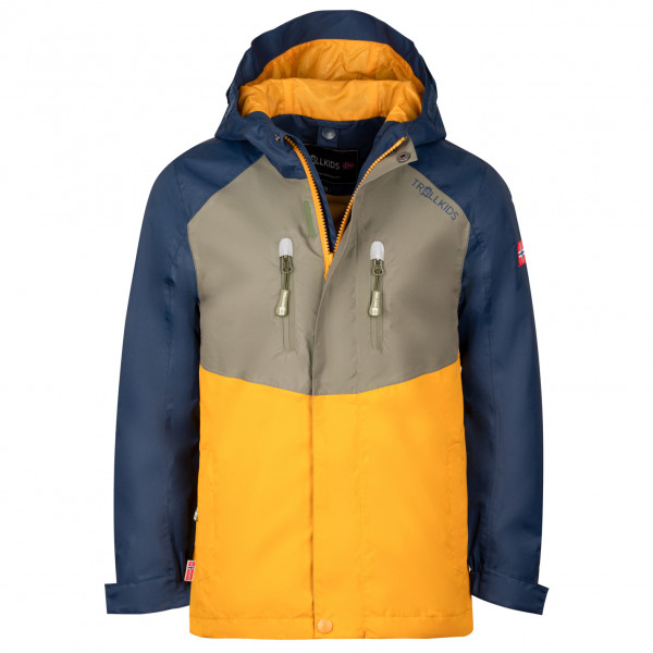 Trollkids - Kid's Bryggen 3in1 Jacket - Doppeljacke Gr 140 bunt von Trollkids