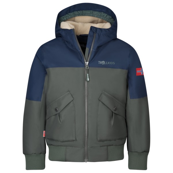 Trollkids - Kid's Grimstad Jacket - Winterjacke Gr 104 grau von Trollkids