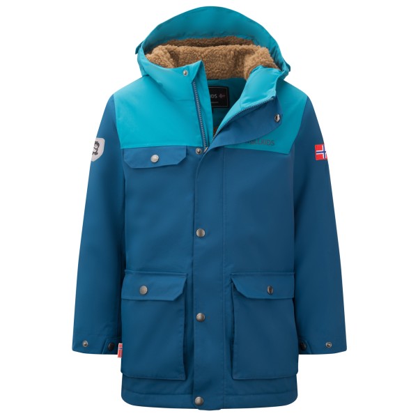 Trollkids - Kid's Gudvangen Jacket - Parka Gr 110 blau von Trollkids