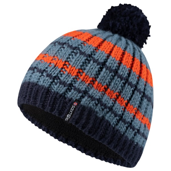 Trollkids - Kid's Hafjell Bobble Cap - Mütze Gr 48-52 cm - 2-5 Years blau von Trollkids