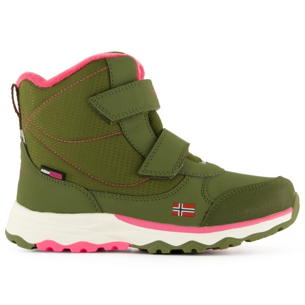 Trollkids - Kid's Hafjell Winter Boots - Winterschuhe Gr 38 oliv von Trollkids