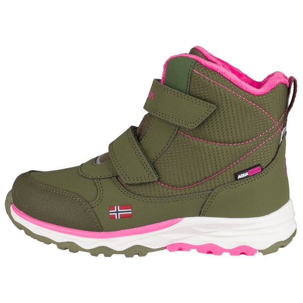 Trollkids - Kid's Hafjell Winter Boots - Winterschuhe Gr 40 oliv von Trollkids