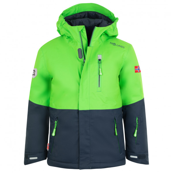 Trollkids - Kid's Hallingdal Jacket - Winterjacke Gr 104 grün/blau von Trollkids