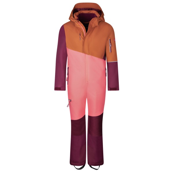 Trollkids - Kid's Hallingdal Snowsuit - Overall Gr 104 bunt von Trollkids