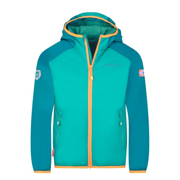 Trollkids - Kid's Halsafjord Jacket - Kunstfaserjacke Gr 140 türkis Trollkids - Kid's Halsafjord Jacket - Kunstfaserjacke Gr 140 türkis von Trollkids