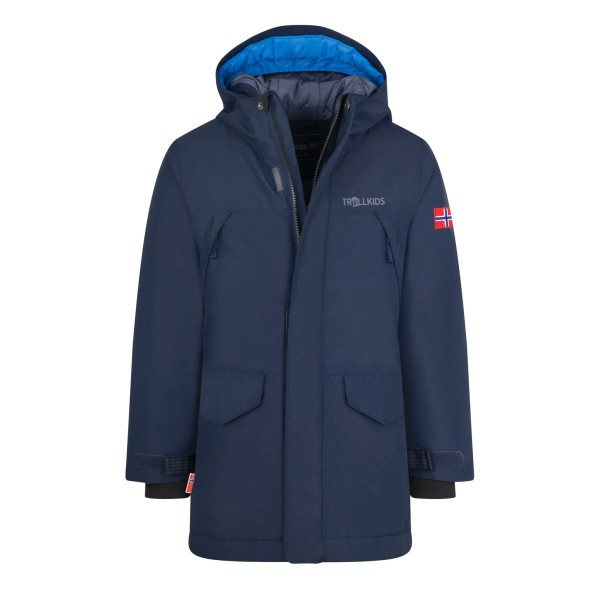Trollkids - Kid's Harstad Jacket - Kunstfaserjacke Gr 110 blau von Trollkids