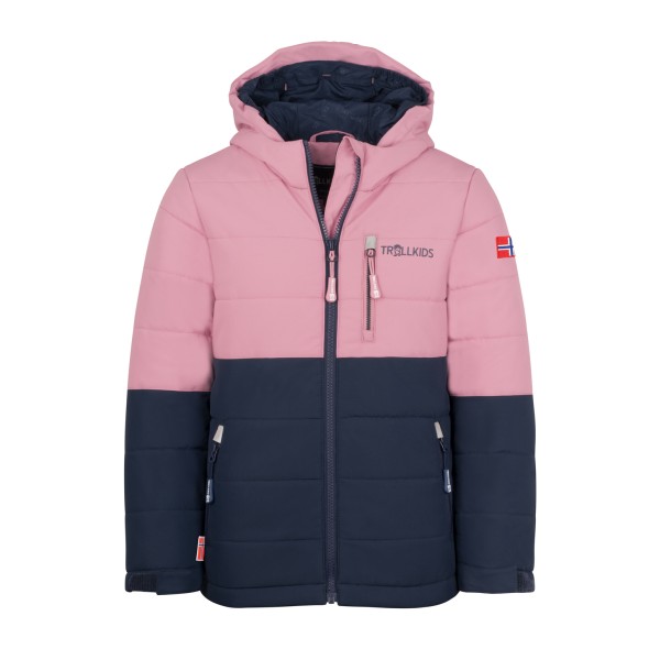 Trollkids - Kid's Hemsedal Snow Jacket XT - Skijacke Gr 104 blau/rosa von Trollkids