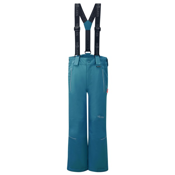 Trollkids - Kid's Holmenkollen Snow Pants Slim Fit - Skihose Gr 128 blau von Trollkids